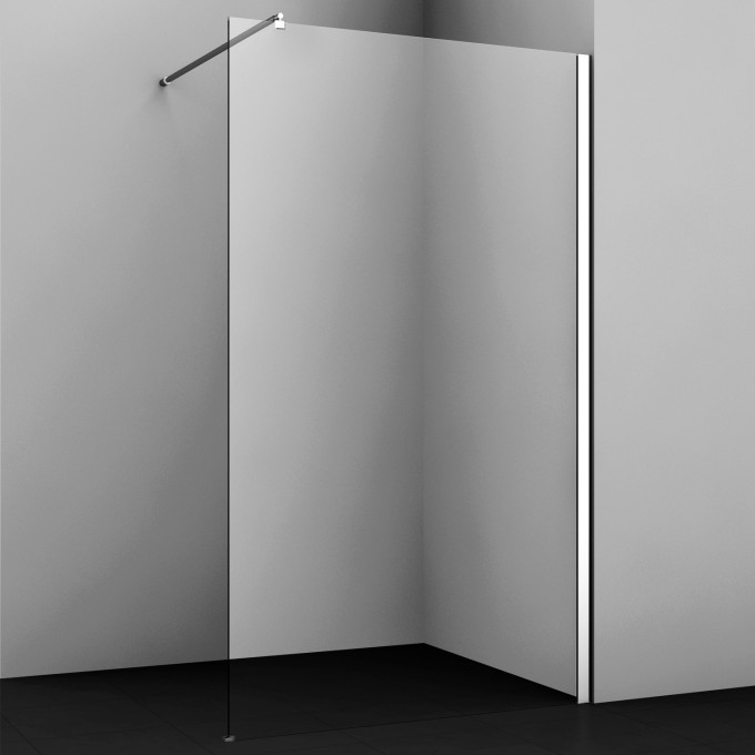 Душевая перегородка WASSERKRAFT ROSSEL 28W39 90 см