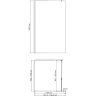 Душевое ограждение WASSERKRAFT RUR 30W40-MR