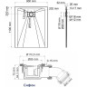 Душевой поддон WASSERKRAFT MAIN 41T15