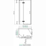 Душевой уголок WASSERKRAFT ALLER WHITE 10H07LWHITE 120x90 см