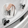 Душевой уголок WASSERKRAFT LIPPE 45S01 90х90 см