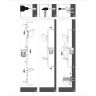 Настенная комбинированная стойка WASSERKRAFT WESSER K-1438