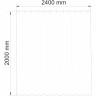 Шторка для ванной WASSERKRAFT ODER SC-30603