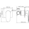 Смеситель для душа WASSERKRAFT SPREE 1451