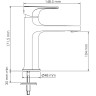 Смеситель для раковины WASSERKRAFT HAVEL 3603