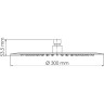 Верхний душ WASSERKRAFT A116
